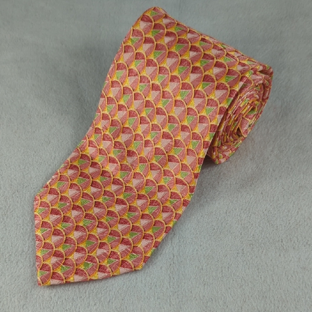 Ermenegildo Zegna‎ Premium Luxury Silk Multicolor Mens Neck Tie